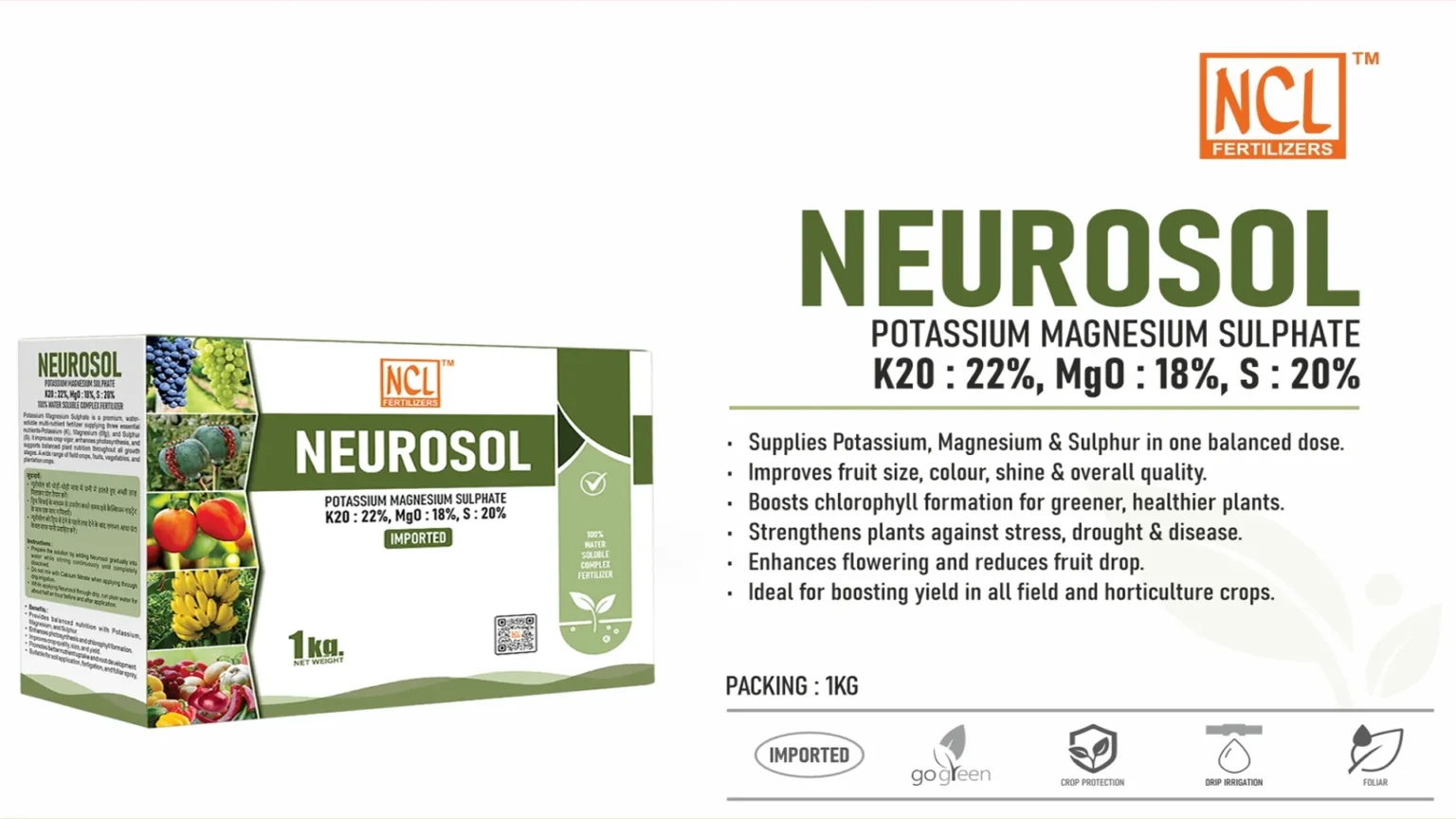 NEUROSOL (Potassium Magnesium Sulphate)