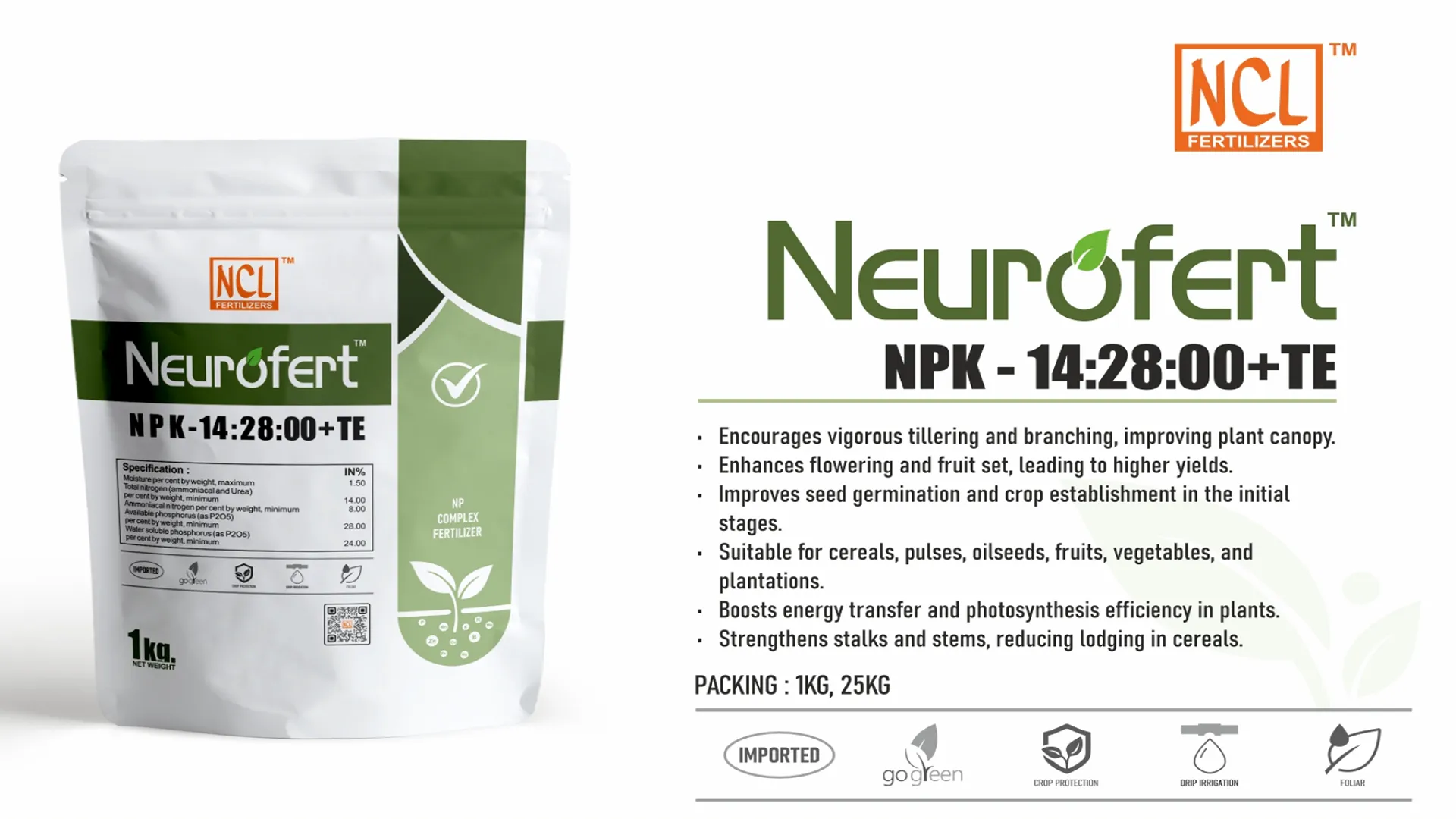Neurofert NPK 14:28:00+TE