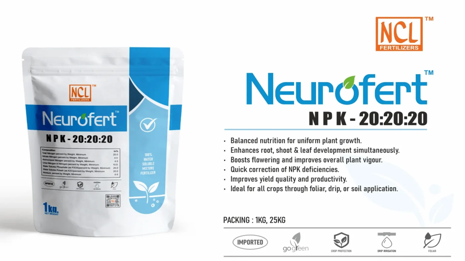 Neurofert NPK 20:20:20