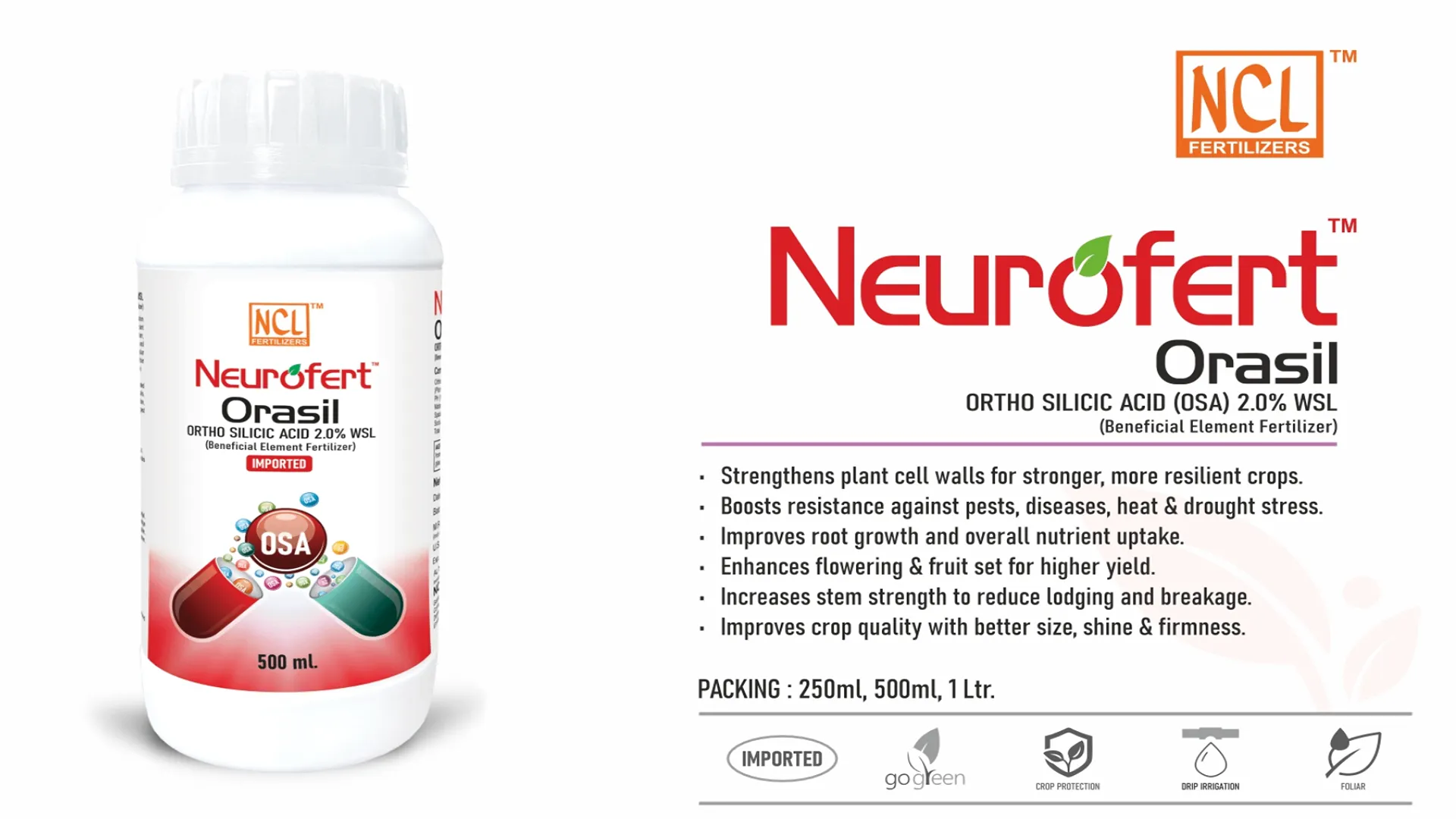 Neurofert Orasil (ORTHO SILICIC ACID 2.0% WSL) (Liquid)